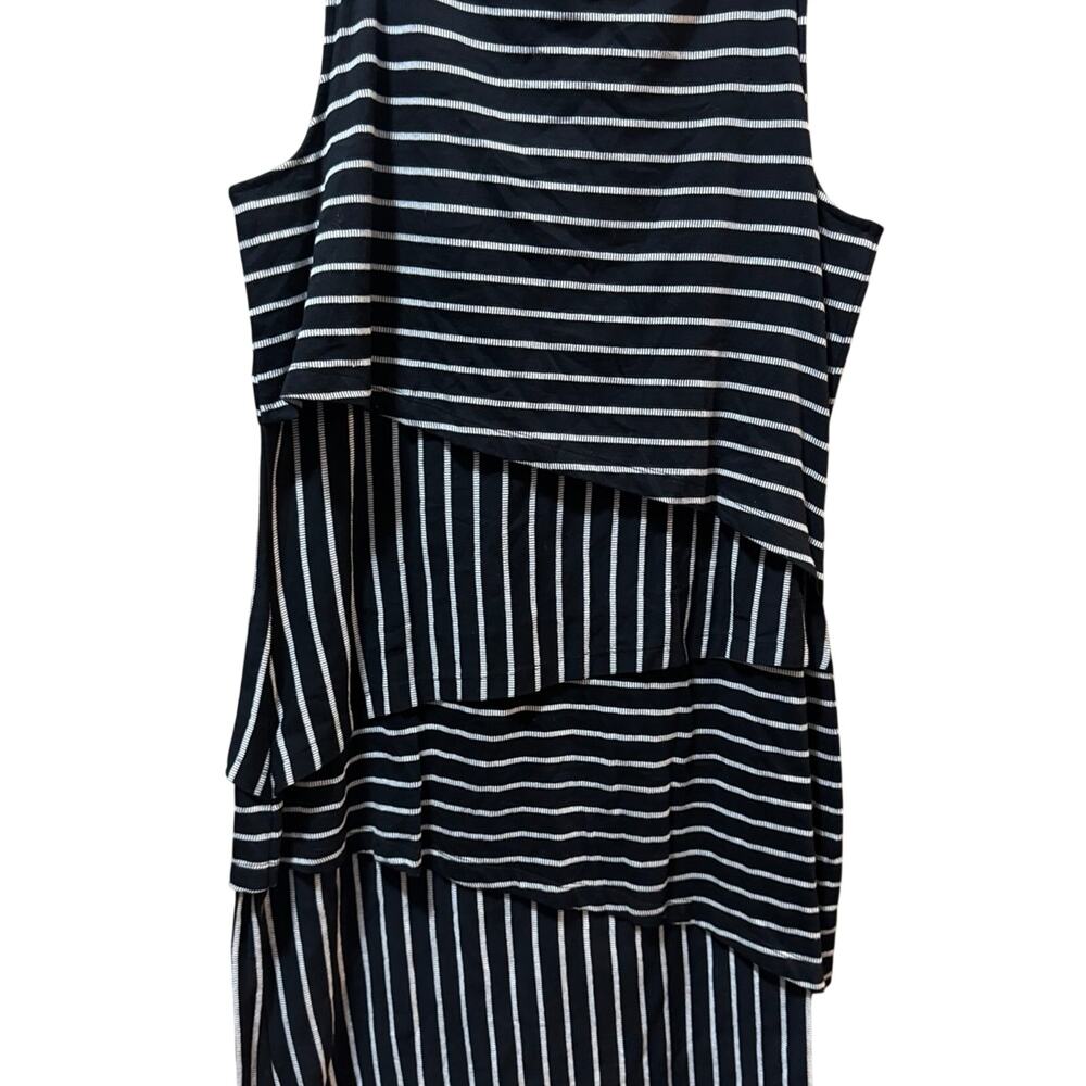Striped sleeveless dress size large - Picture 11 of 12